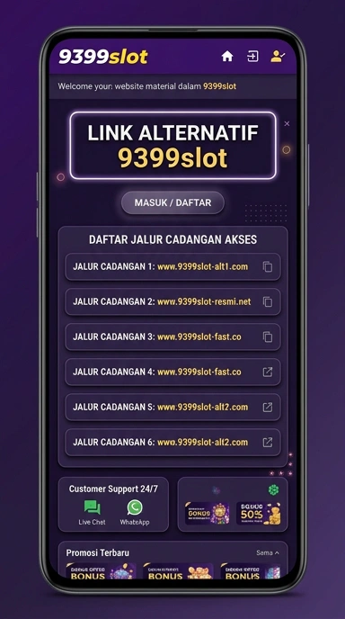 Link Alternatif 9399slot untuk Pengguna Android Indonesia