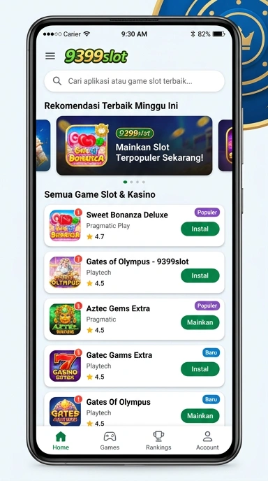 9399slot – Halaman Indeks Aplikasi Populer dan Kanal Uji