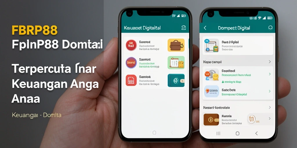 Antarmuka aplikasi FBRP88 yang sederhana dan fungsional.
